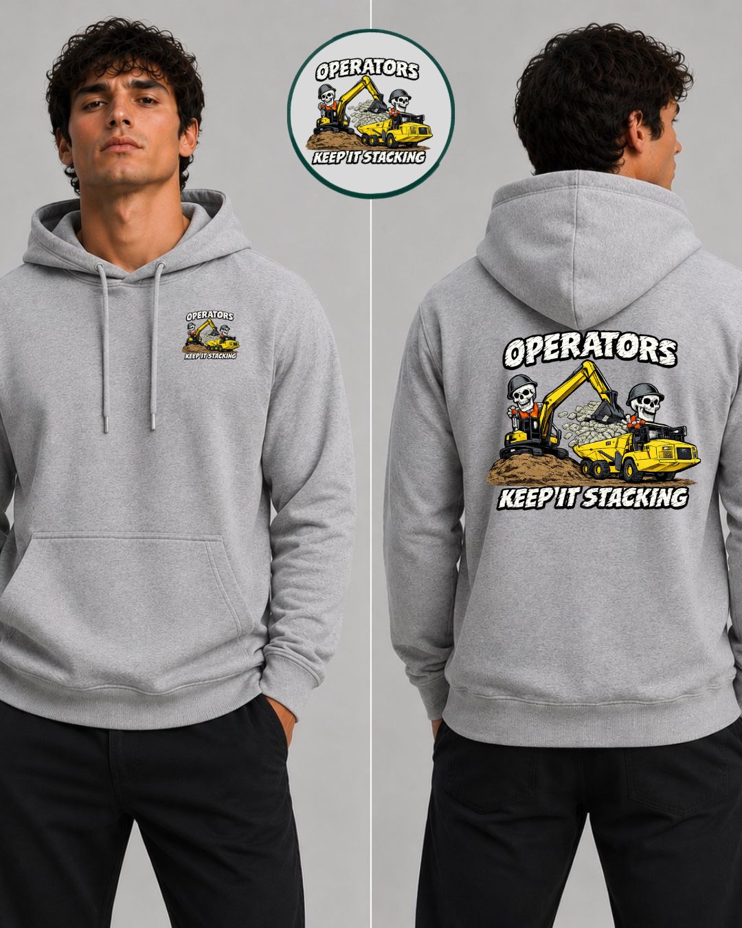 Operators keep it stacking Hoodie