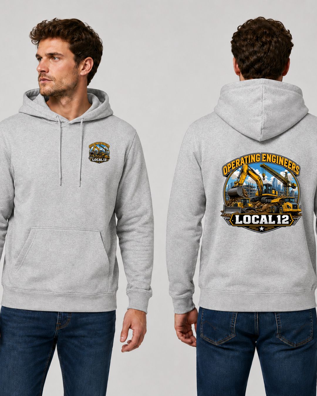 Local 12 Heavy Equipment Hoodie