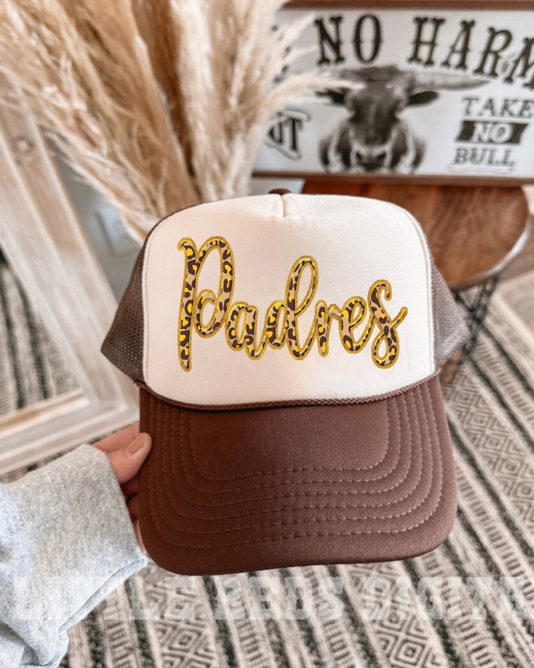 SD Padres Leopard Hat