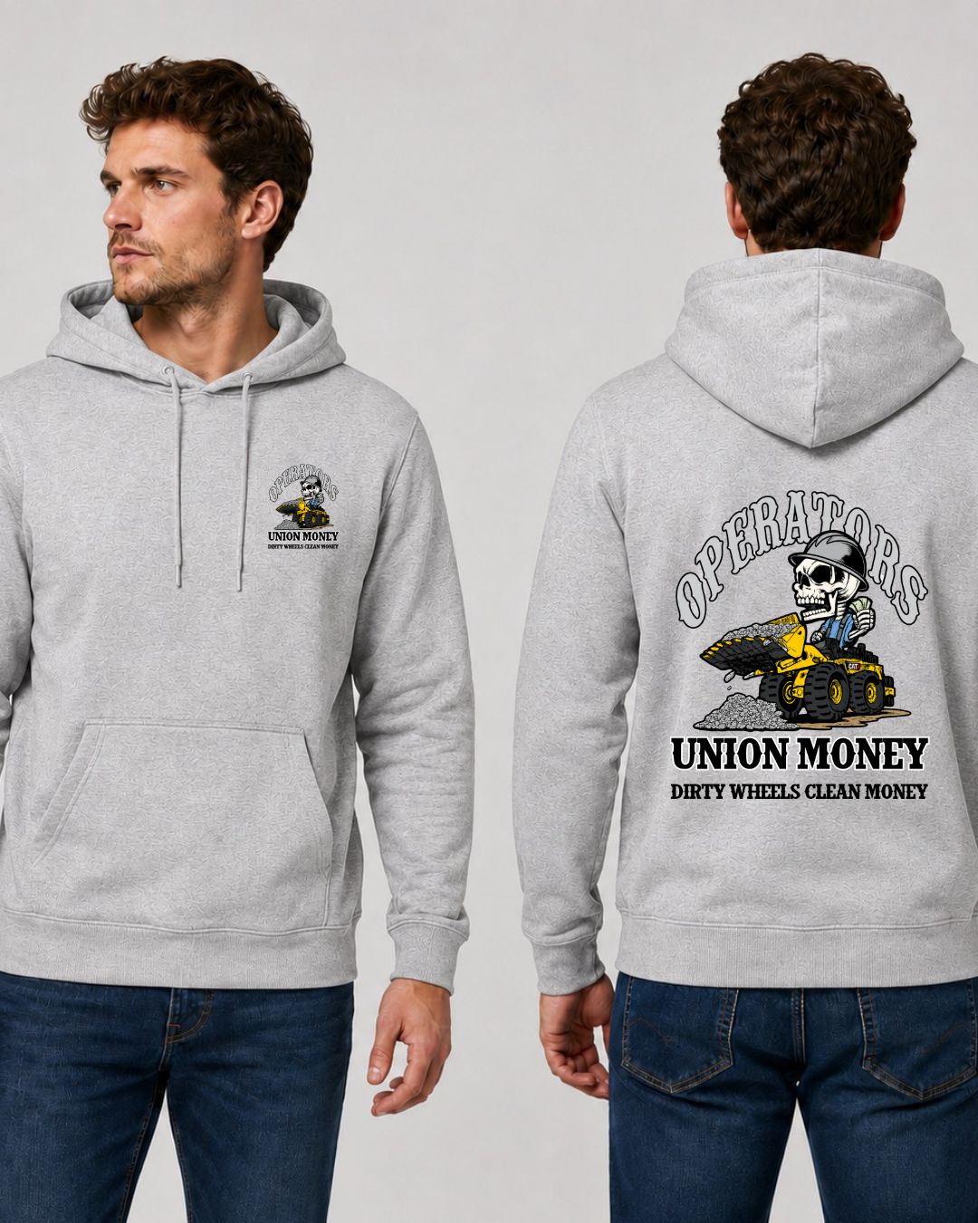 Operators Union Money Dirty Wheels Clean Money Hoodie