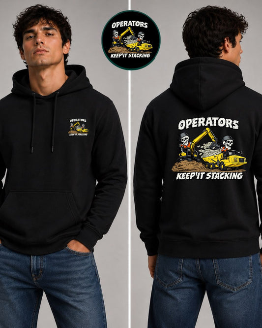 Operators keep it stacking Hoodie