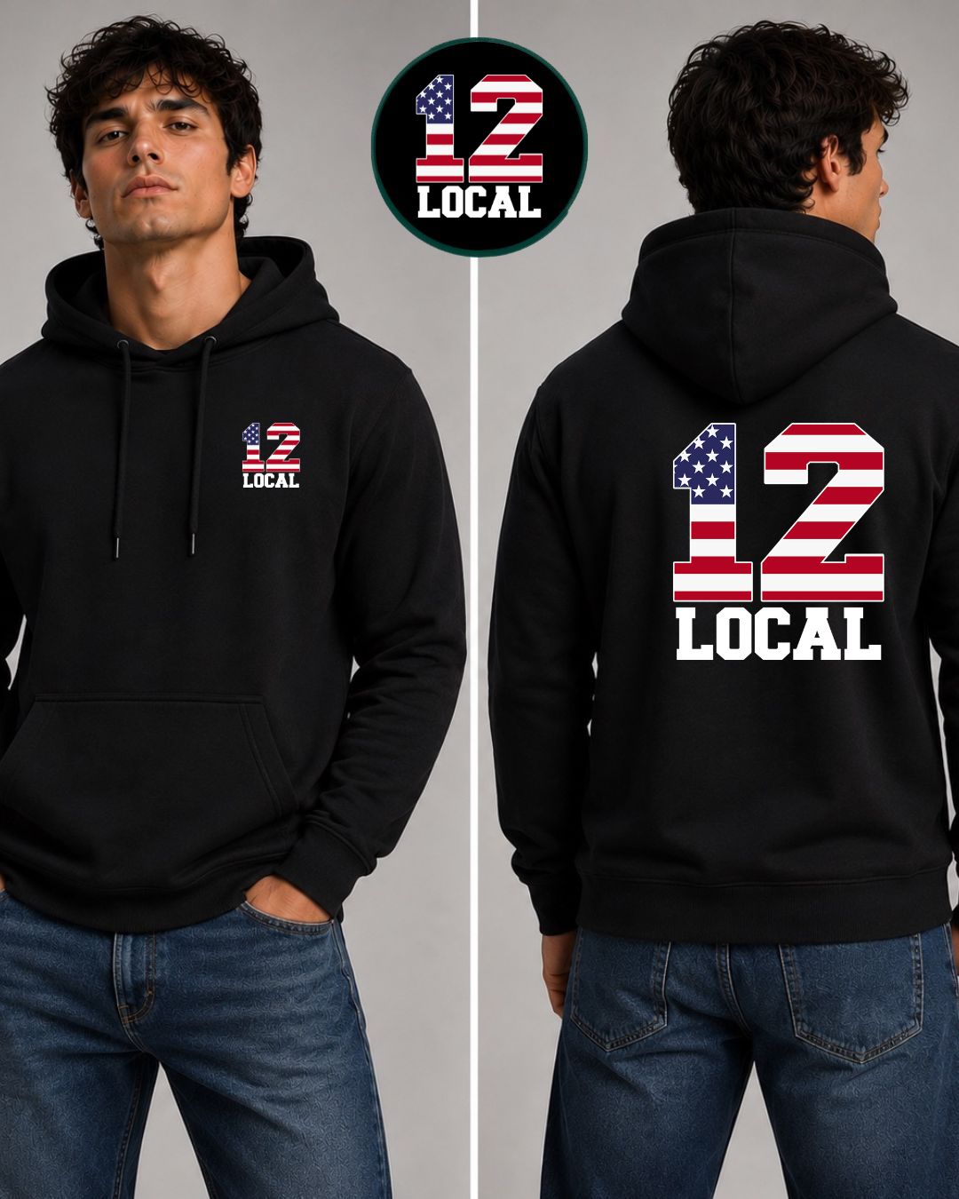 12 Local Hoodie