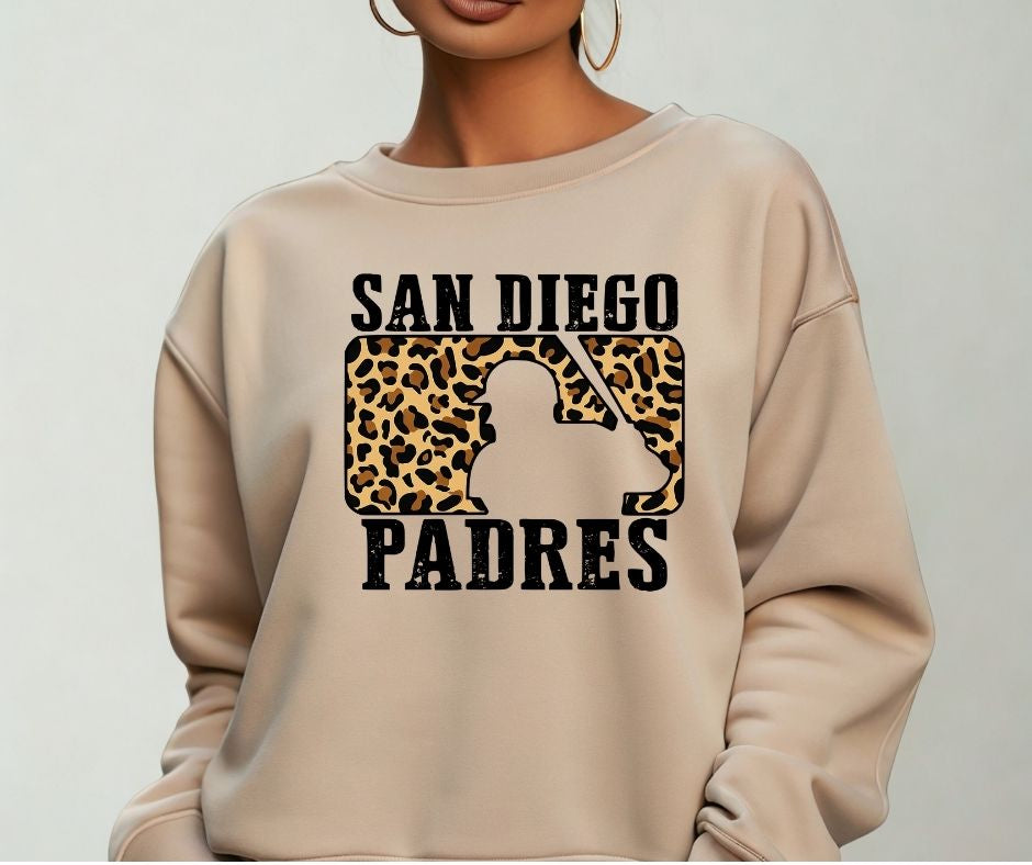 San Diego Padres Women's Crew Sweatshirt