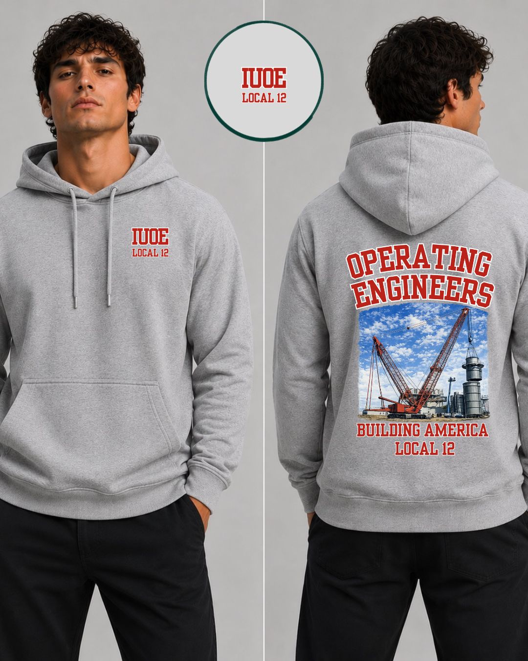 OE Red Crane Hoodie