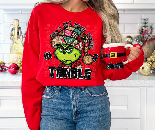 Don't get your tinsel in a tangle on Gildan Red Crew