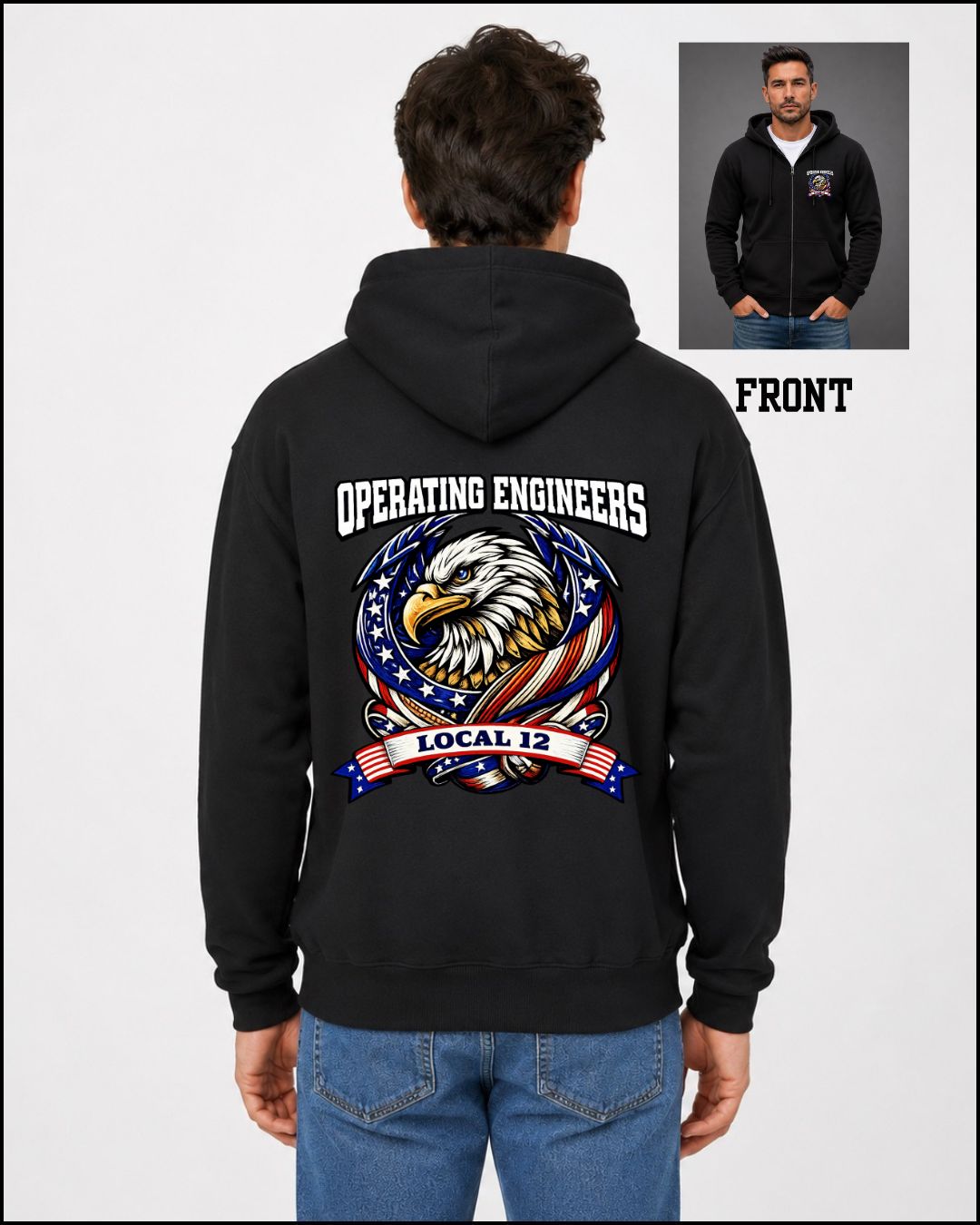 OE Eagle Local 12 Hoodie