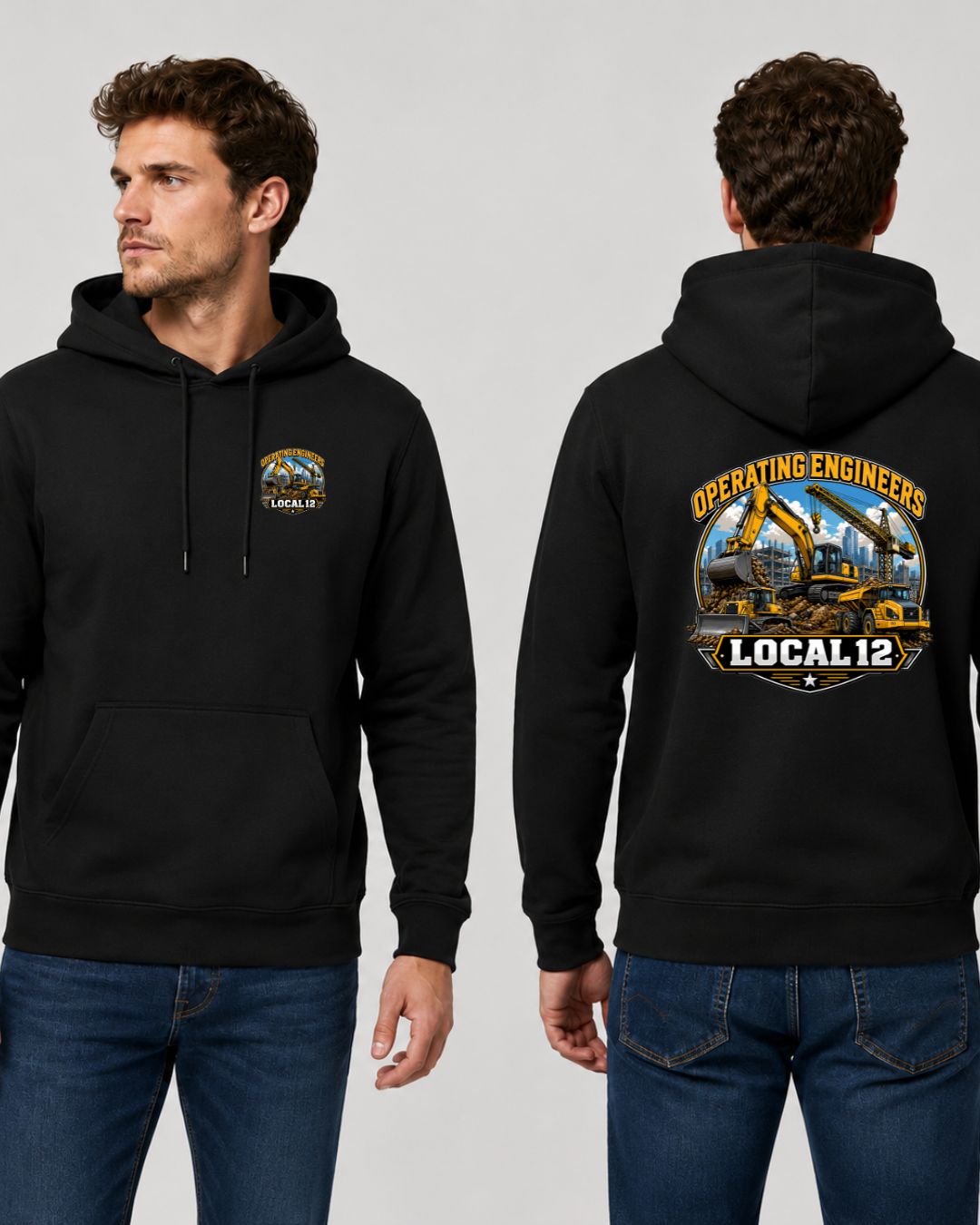 Local 12 Heavy Equipment Hoodie