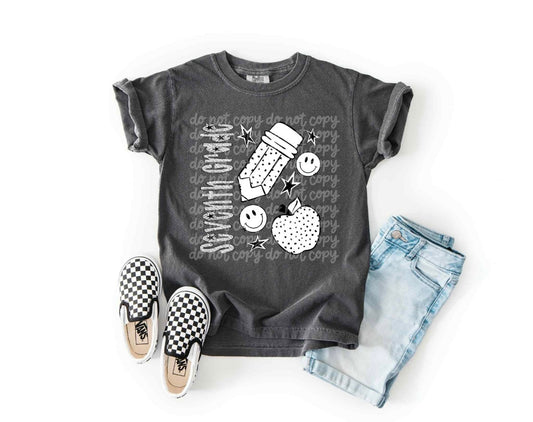 Back to School 7th Grade on Comfort Colors Youth T-Shirt