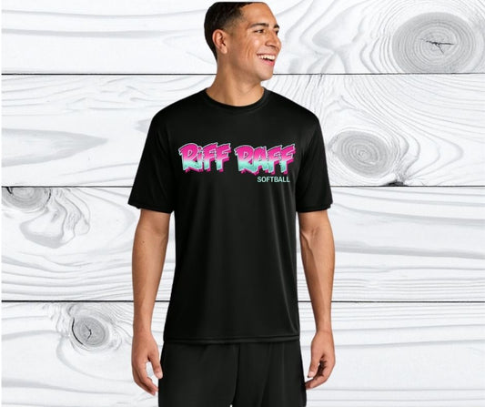 Mens Dri-Fit Riff Raff Softball T-Shirt (2) Different Colors