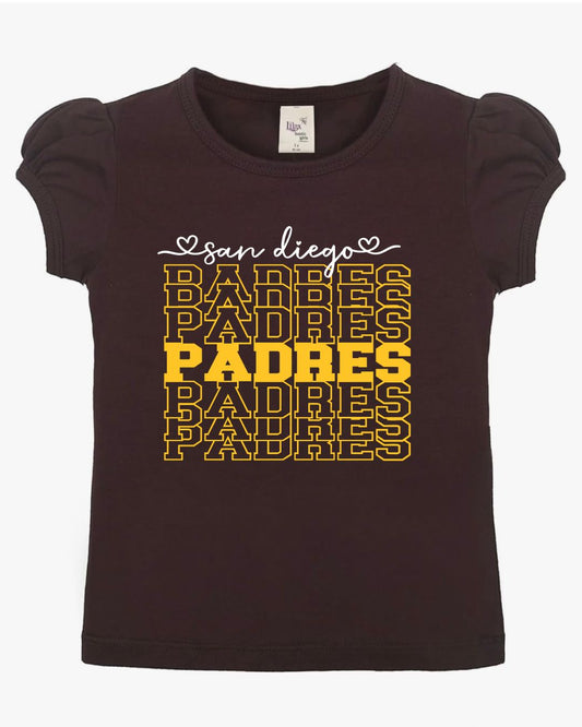 San Diego Padres Stacked Youth T-Shirt