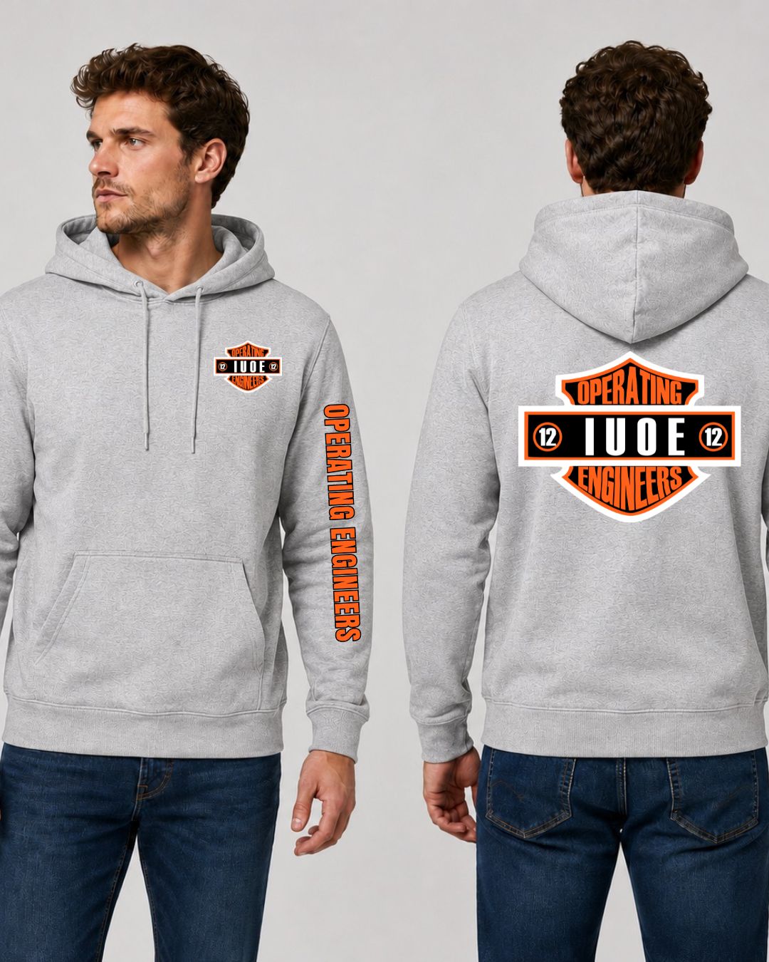 Operating engineers Harley Hoodie