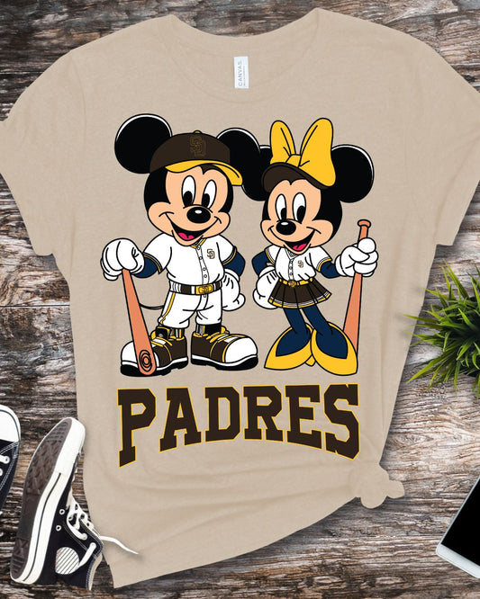 Padres Bundle M & M #9 Design Women's Bella Canvas T-Shirt
