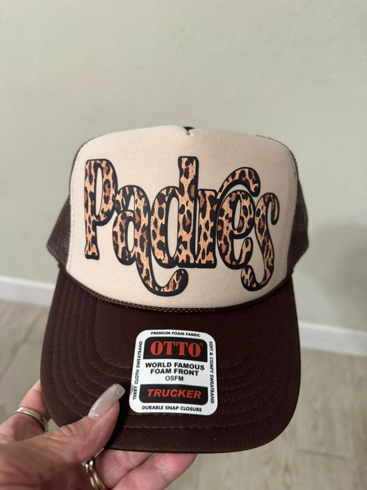 Padres Leopard Retro Otto Adjustable snapback Hat