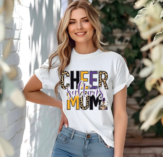 Santana Sultans Cheer Mom T-Shirt
