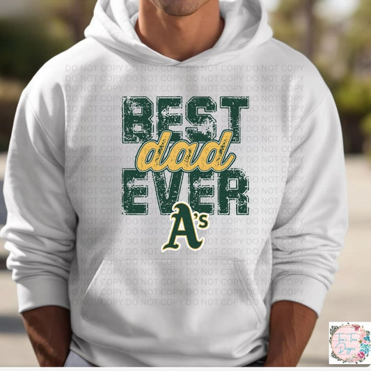 Best Dad Ever Athletics Hoodie