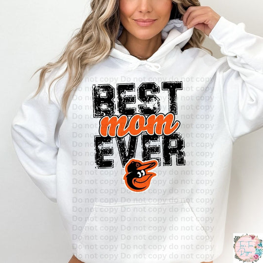 Best Mom Ever Baltimore Orioles Hoodie