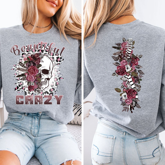 Beautiful Crazy with Spine Accent
