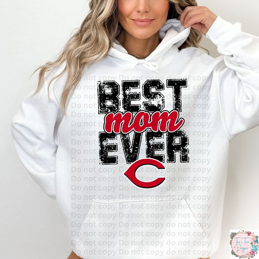 Best Mom Ever Cincinnati Reds Hoodie