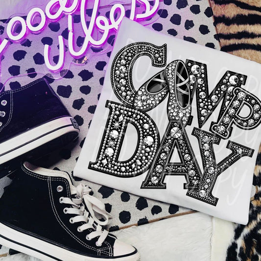 Competition Day Dance Rhinestone Look T-Shirt