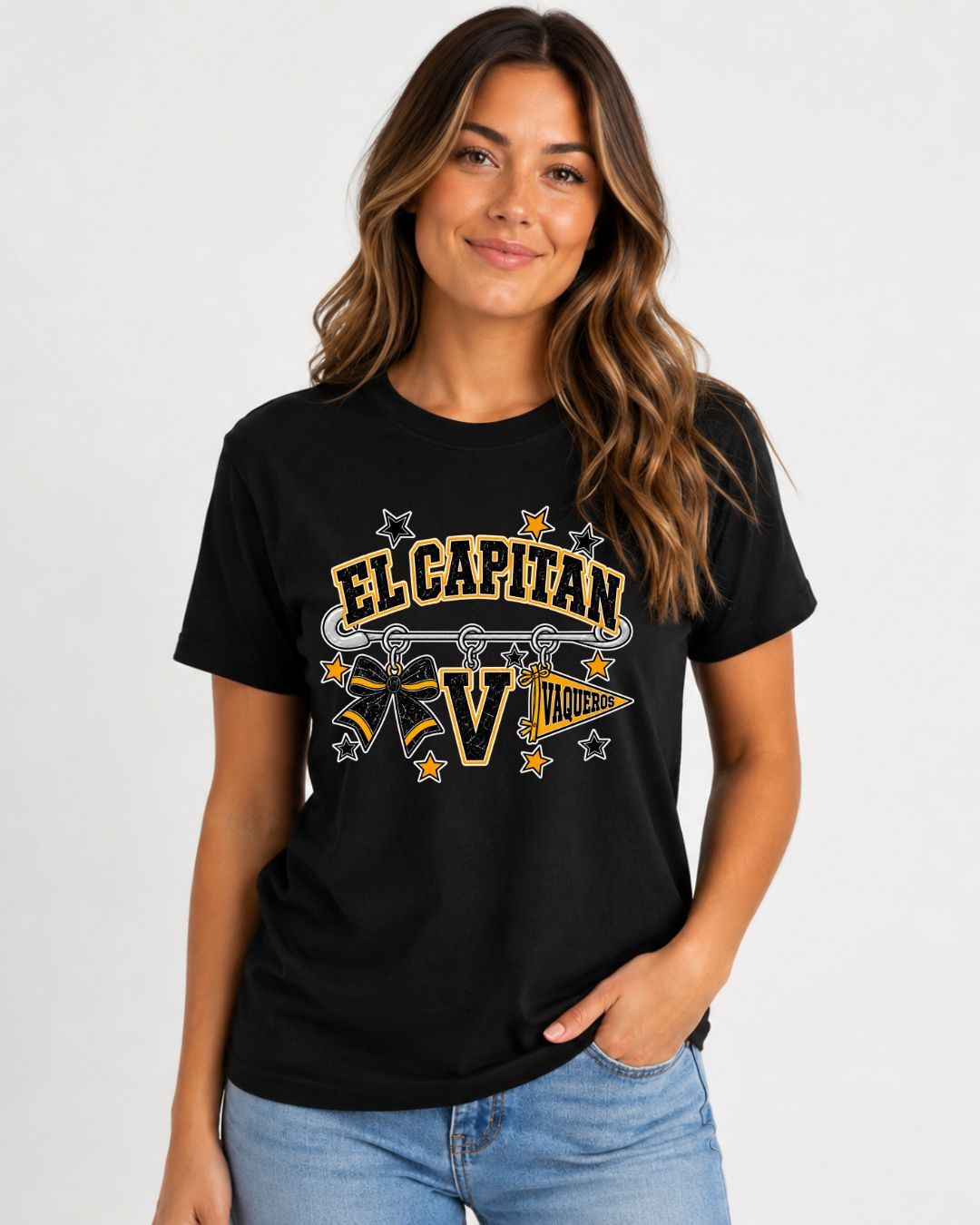 El Capitan Vaqueros Charms T-Shirt