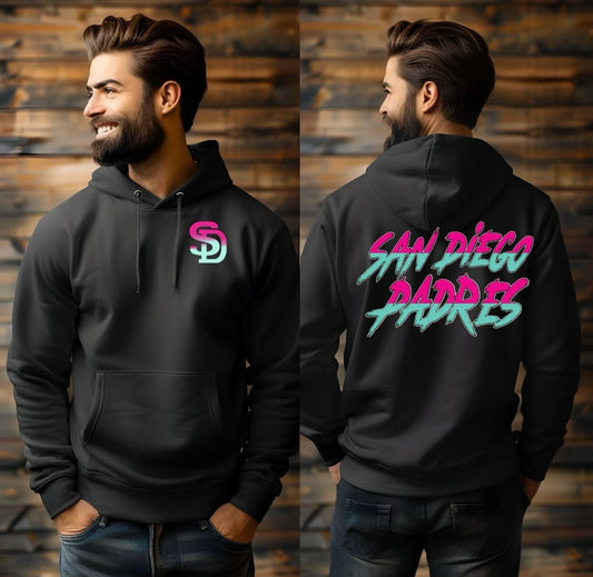 SD San Diego Padres Ombre City Connect  Hoodie