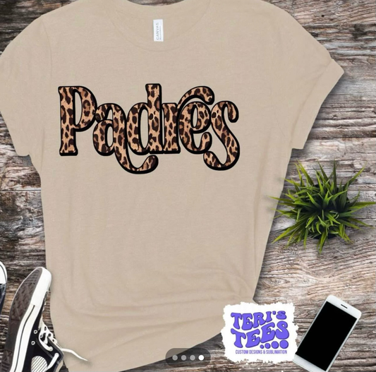 Padres Retro Leopard T-Shirt