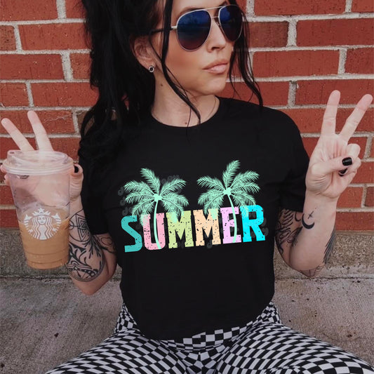 Summer Palm Trees T-Shirt