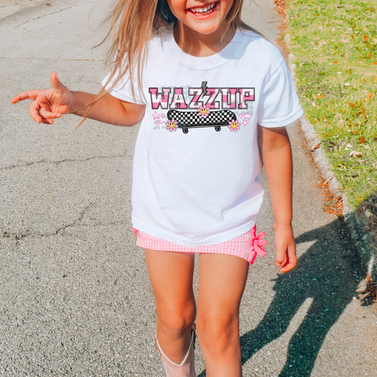 Wazz Up Skateboard Youth T-Shirt