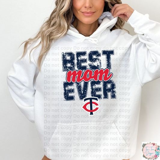Best Mom Ever Cincinnati Twins Hoodie