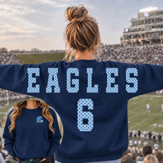 Granite Hill Eagles with Mascot Stretched Crew