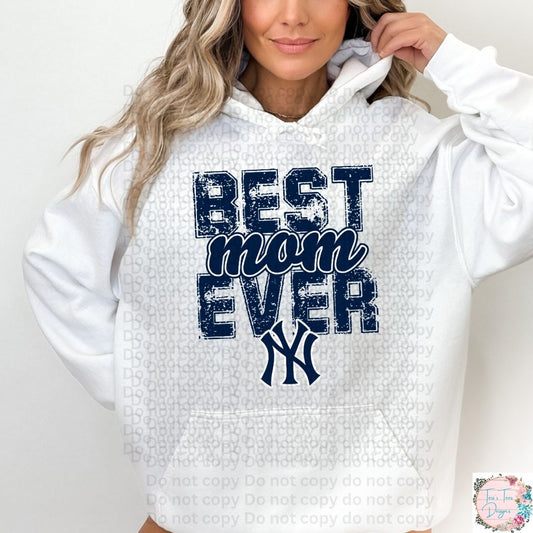 Best Mom Ever New York Yankees Hoodie