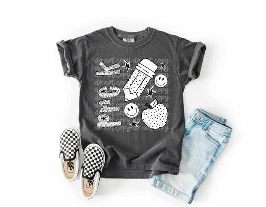 Pre-K Back to School Comfort Colors Youth T-Shirt