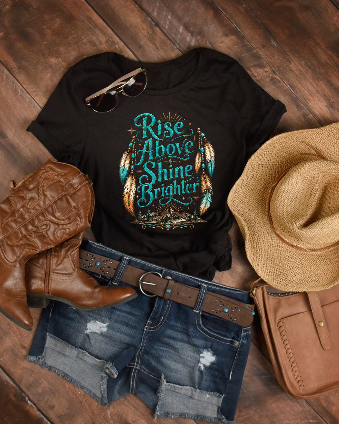 Rise above shine Brighter T-Shirt