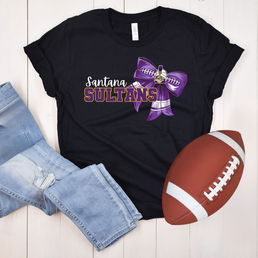 Santana Sultans Coquette Bow T-Shirt