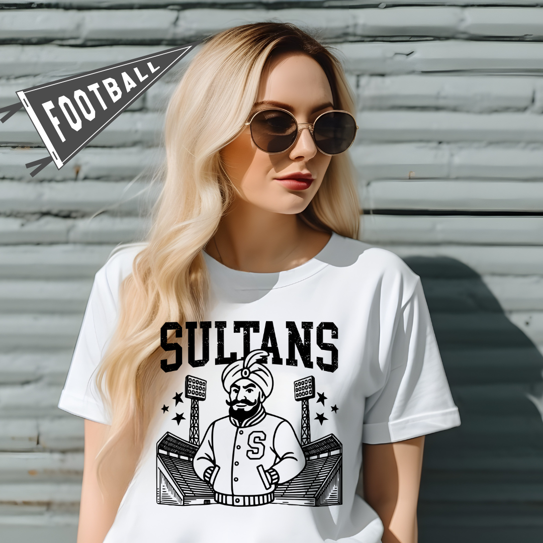 Sultans Letterman for Santana HIgh School T-Shirt
