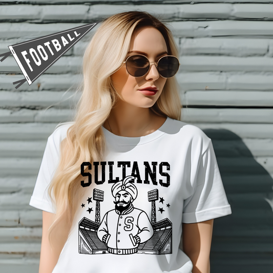 Sultans Letterman for Santana HIgh School T-Shirt