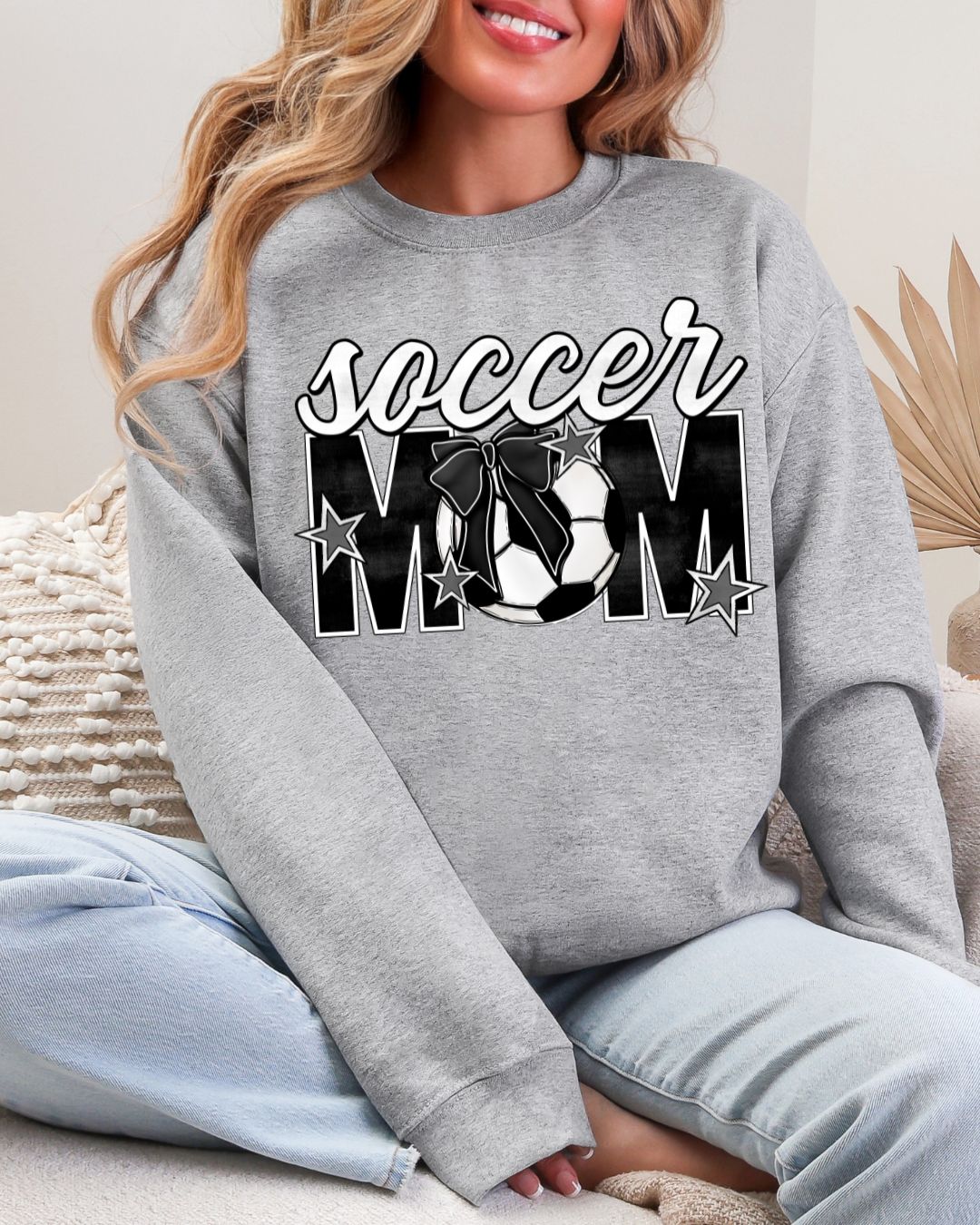 Soccer Mom Gildan Crew Sweatshirt