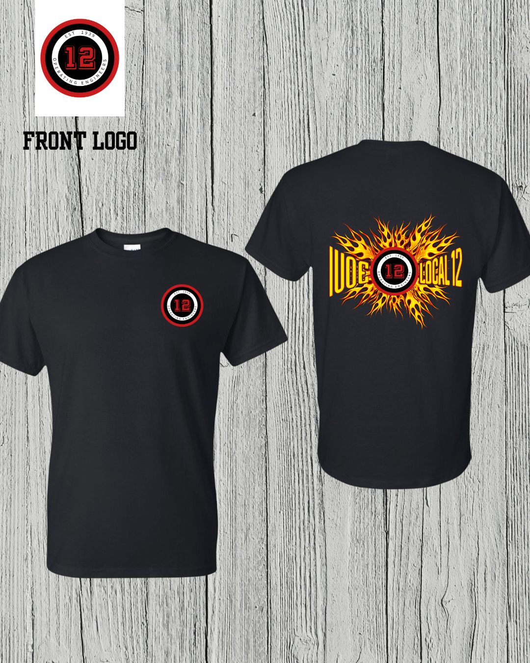 IUOE Flames T-Shirt