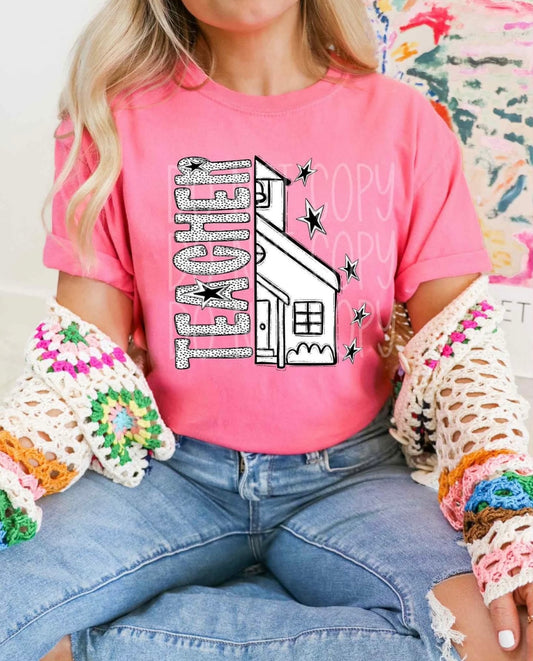 Teacher Back to School Comfort Colors T-Shirt