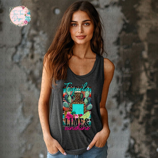 Tequilla Lime & Sunshine Tank