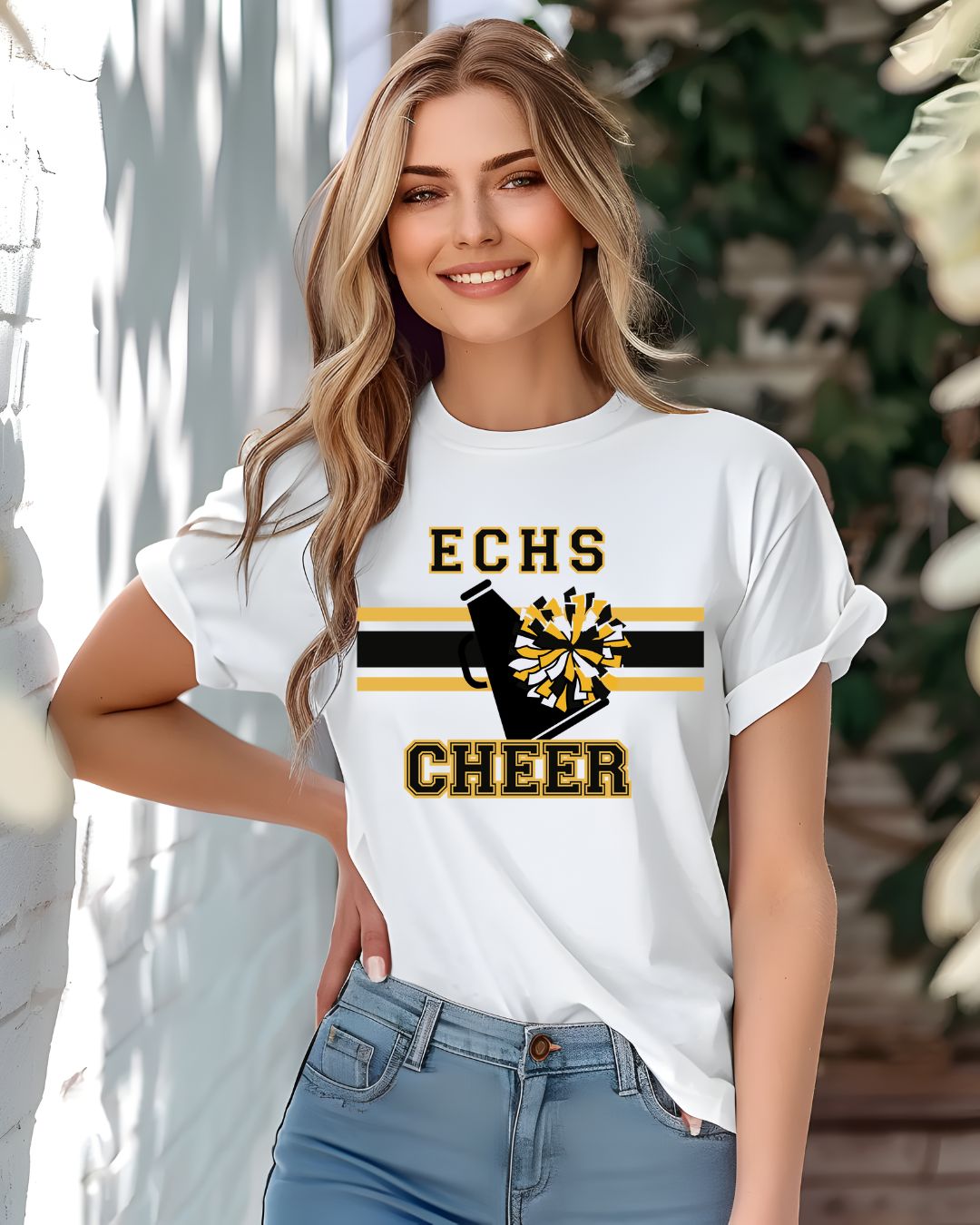 El Capitan Vaqueros Cheer T-Shirt