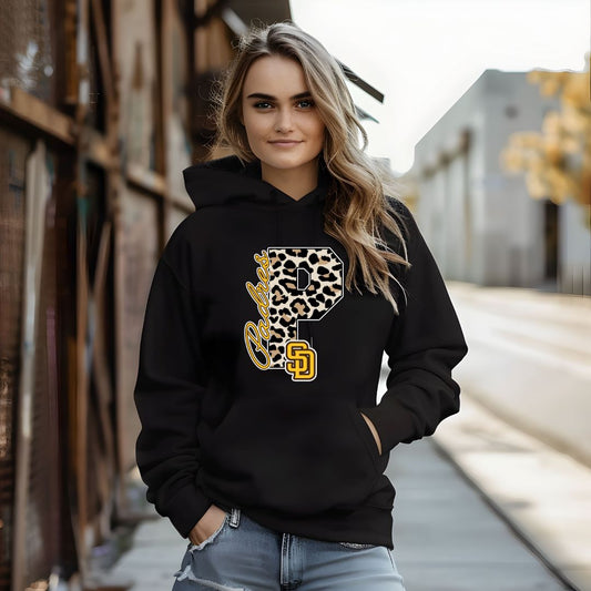 SD Padre P Leopard Hoodie