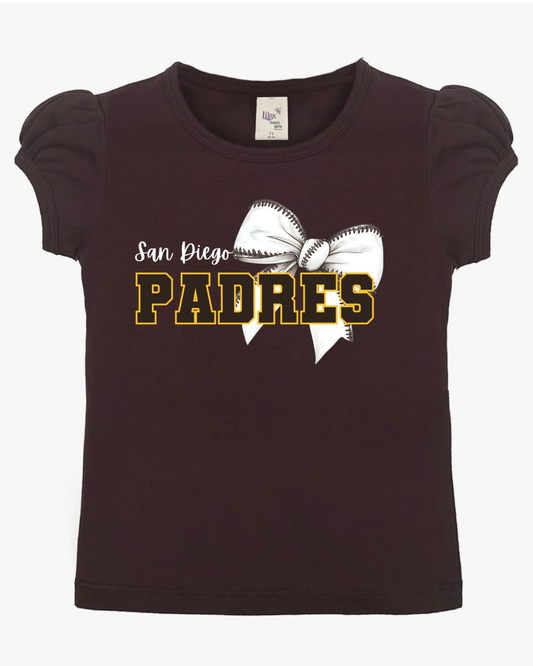San Diego Coquette Bow Youth T-Shirt